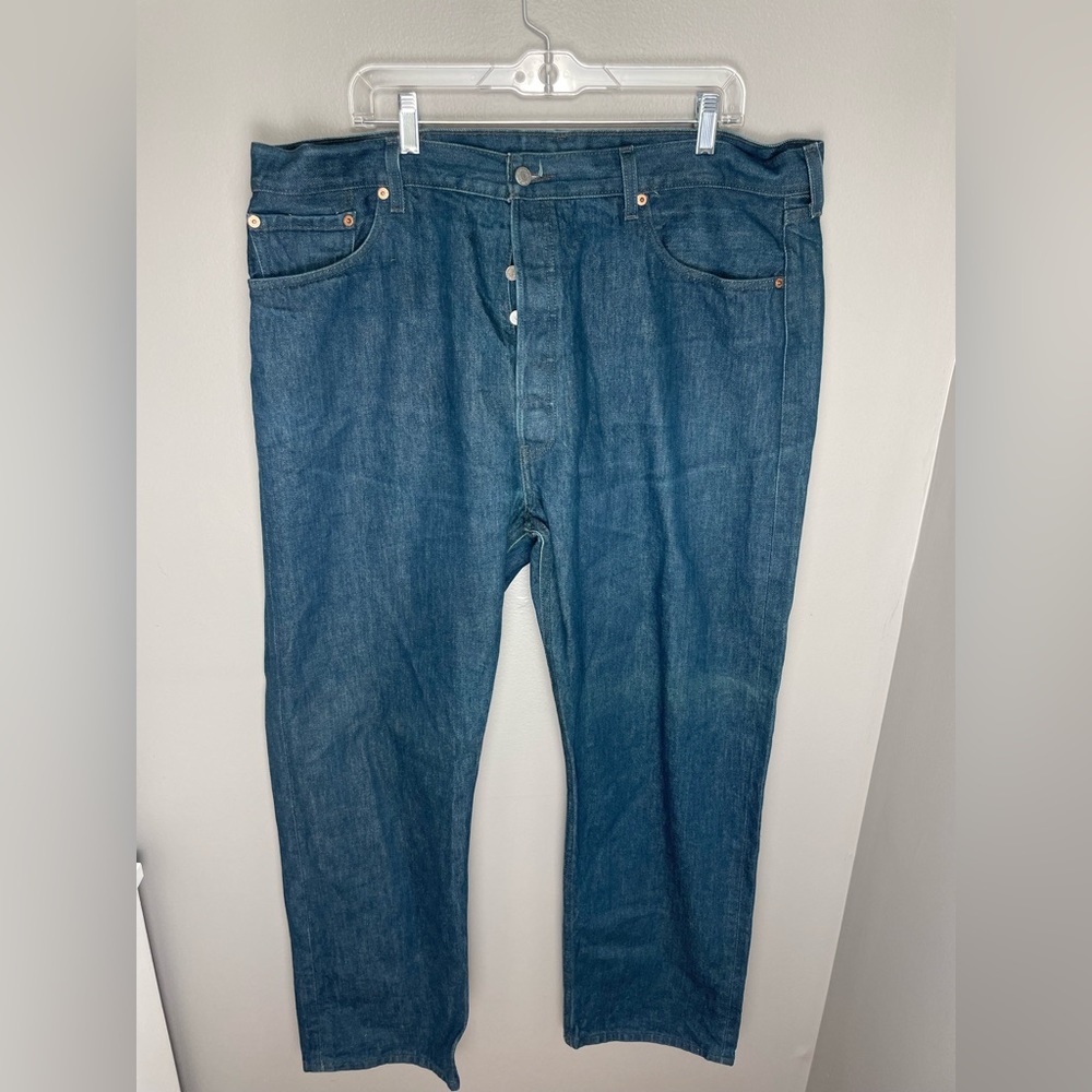 Levi's Mens 501 Straight Fit Jeans 42w 32L